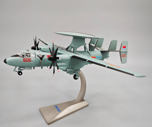 1:72 KJ-600 AWACS Early Warning Aircraft Plane Diecast Military Airplane Model