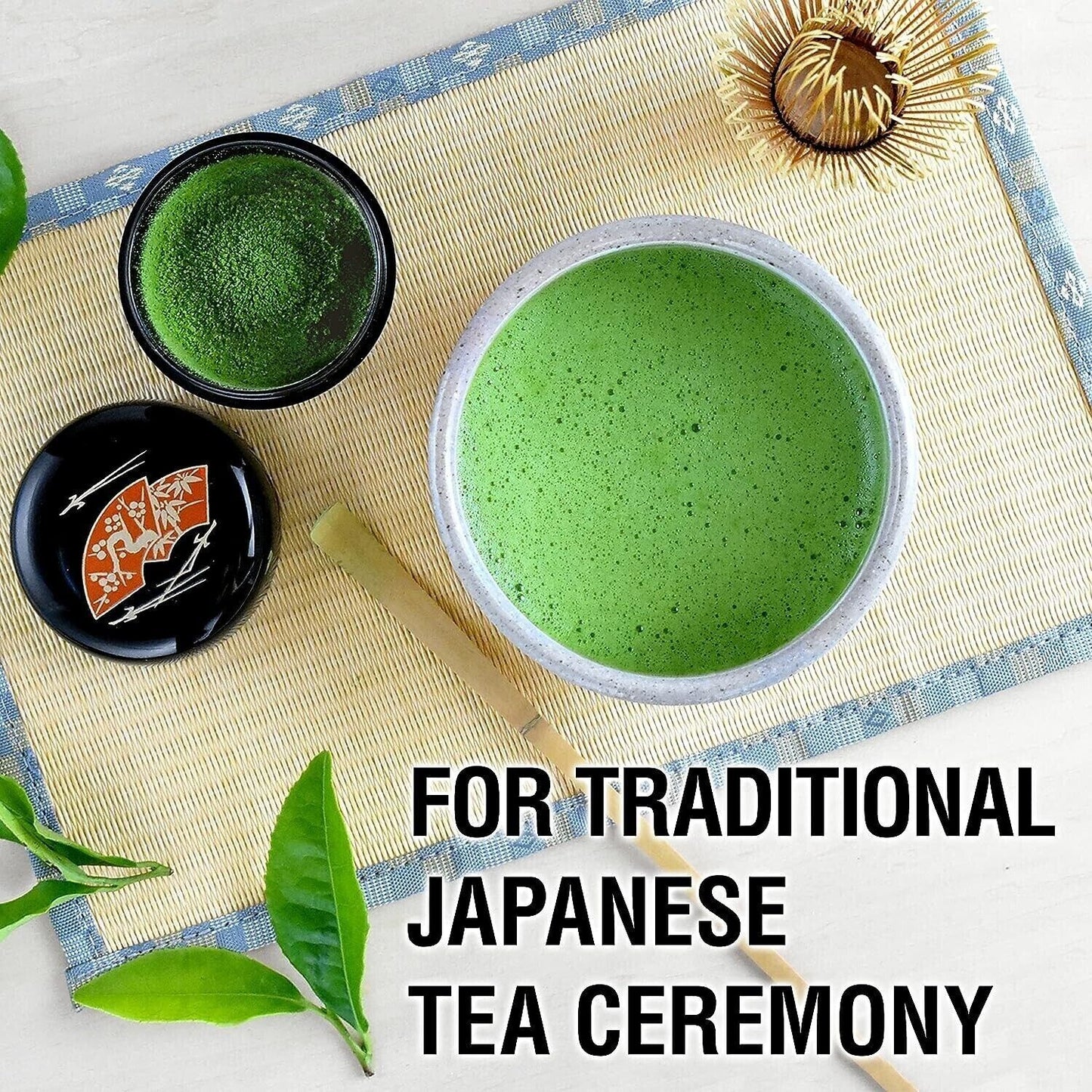 Japanese Ceremonial Grade Matcha, Matcha Green Tea Powder, 100% Authentic Japane