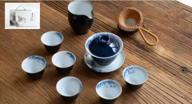 Chinese Tea Cup Jingdezhen Handpainted Tea Cups Small Kungfu Porcelain Cup Tea