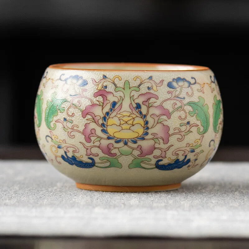 Chinese Tea Cups Pottery Jingdezhen Cup Ceramic Teaware Teacups Ceramica