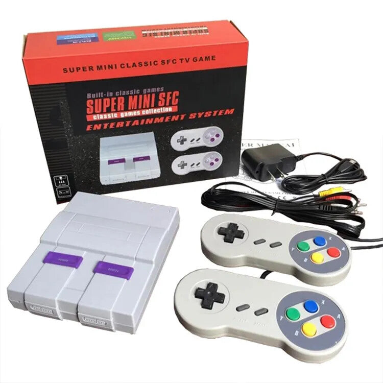 Classic game console, dual controllers, high-definition TV output, 94 built-in
