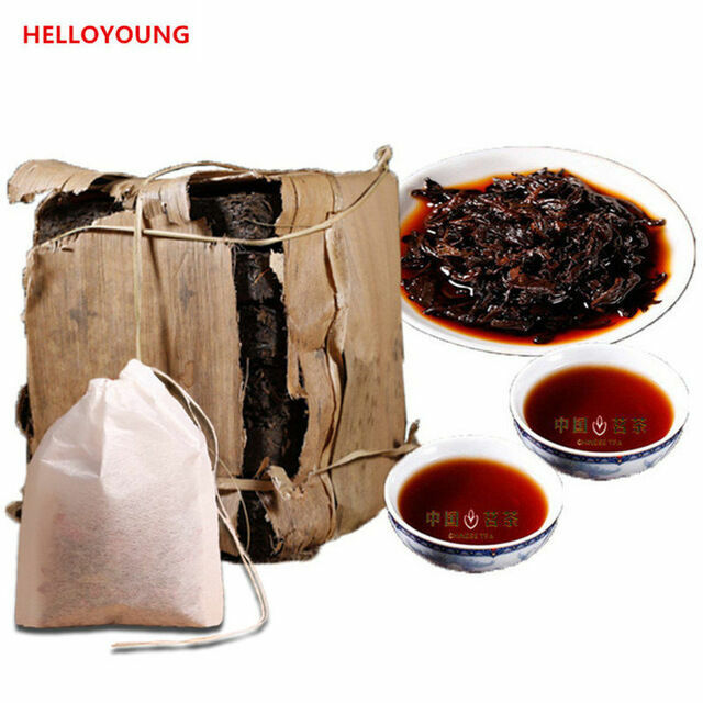 Aged 1985 Ripe Pu Erh Tea Brick Chinese Black Tea Premium 250g