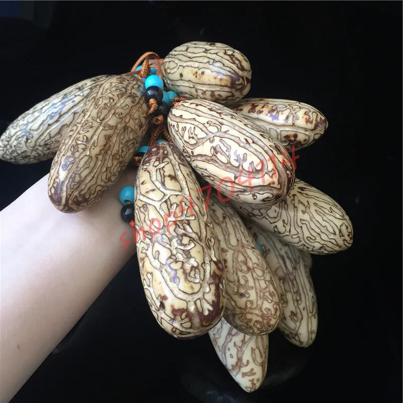 1PC Pure Natural, Thousand Eyes, Bodhi Seed Hanging, Key Links Hanging Parts