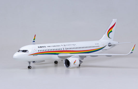 47CM 1:80 TIBET AIRLINES AIRBUS A320neo Plane Landing Gear Resin Aircraft Model