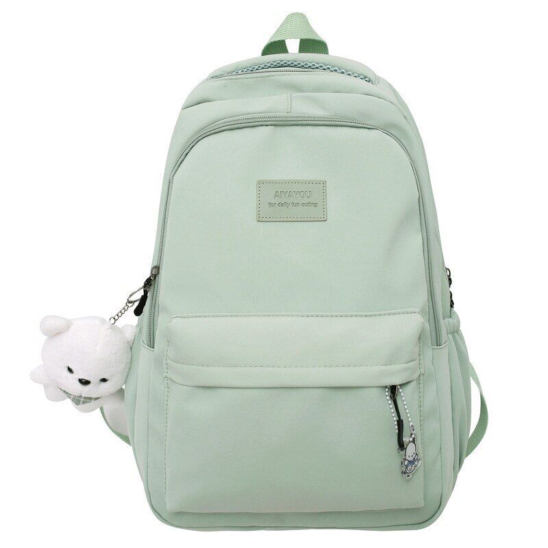 College Backpack Trendy Women Laptop School Bags Cute Girl Travel Book Bag
