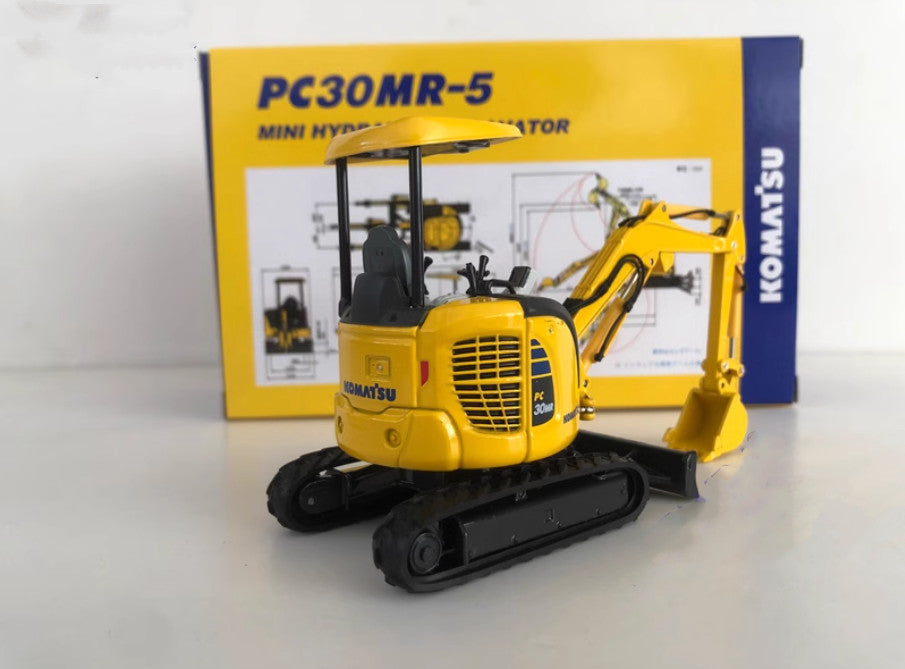 1:32 KOMATSU PC30MR-5 Excavator Construction Machine Equipment Diecast Model