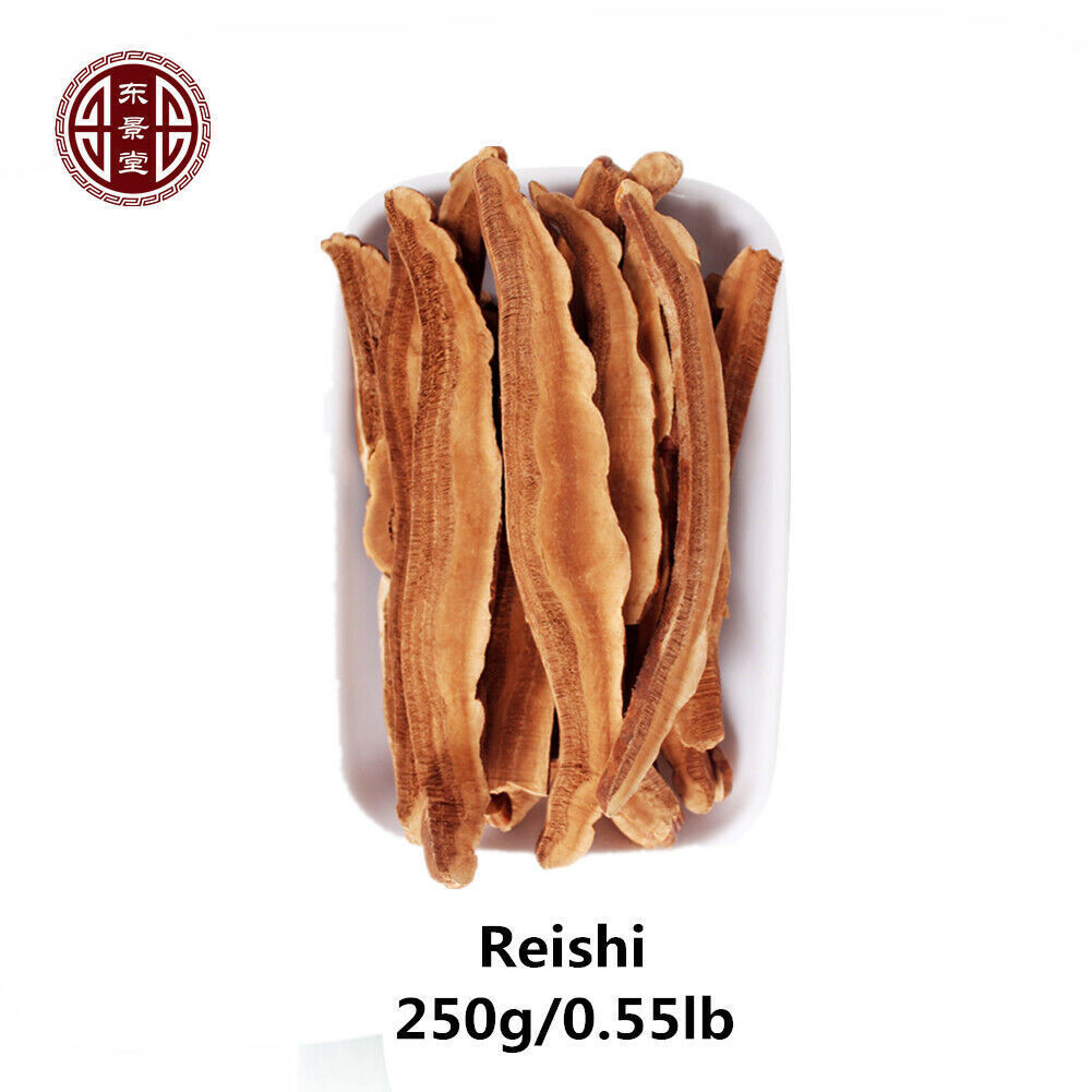 Chinese Herbal Top Grade Reishi Ganoderma Lucidum Big Slice Wild Lingzhi 野生灵芝