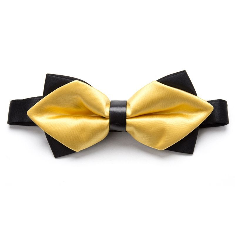 Men Ties Solid Fashion Butterfly Party Wedding Black Red Boys Girl Formal Bowtie