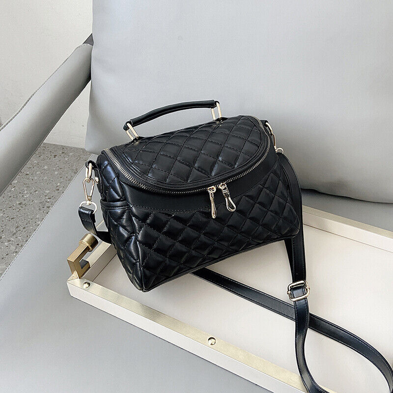 Crossbody Bags Women Soft PU Leather Handbag Bucket Bag Ladies Handbags