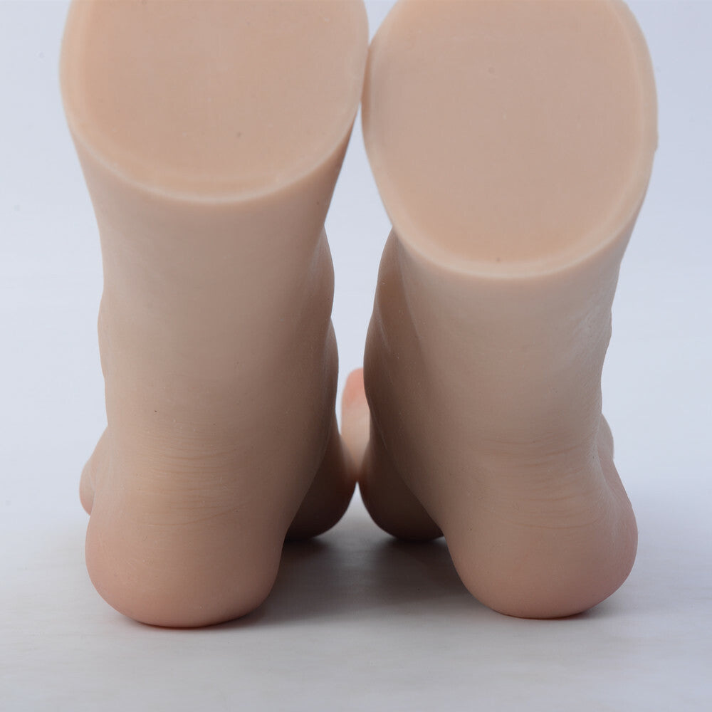 21.5cm Platinum Silicone Female Feet Model Mannequin One Left or Right Display