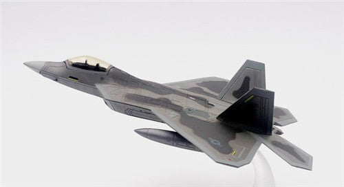 US F22 Stealth Fighter flight and landing mode switch-able 1/100 Pre-builded