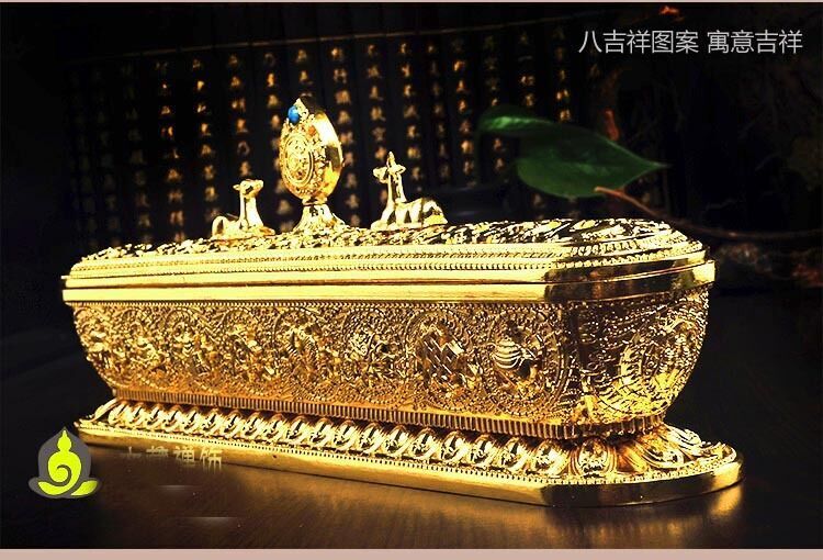 Tibet Tibetan Buddhism Tibetan Incense Burner Alloy Horizontal Incense Burner