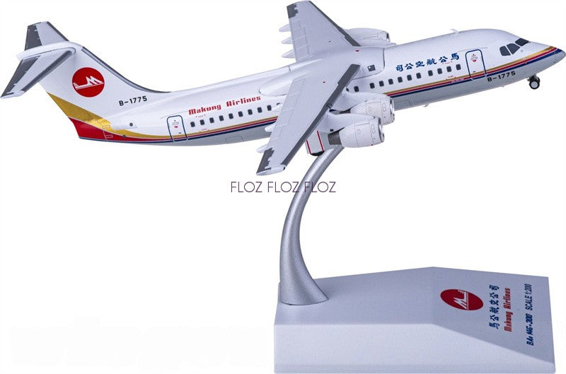 for JC Wings for Makung Airlines BAe-146-300 B-1775 1:200 Airplane Model
