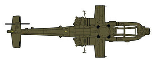 HM WAH-64D "Operation Herrick"ZJ229 Afghanistan 1/72 Aircraft Pre-builded Model