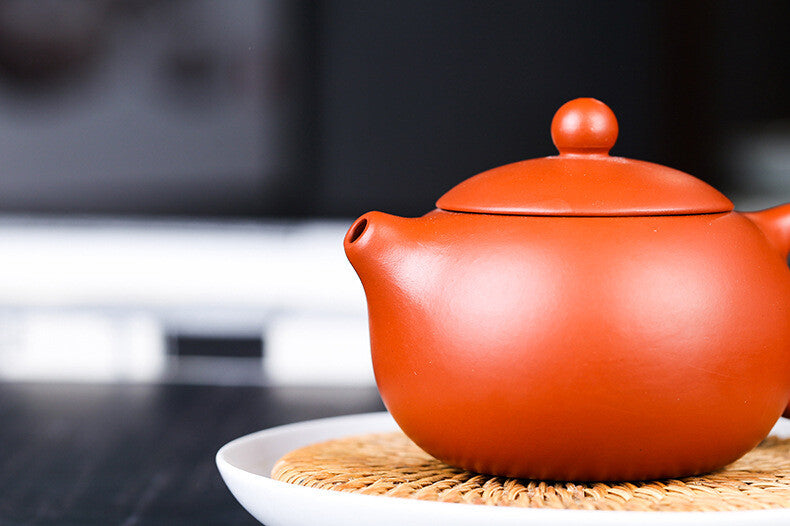 220ml xishi pot marked Chinese real yixing zisha dahongpao clay tea pot on sales