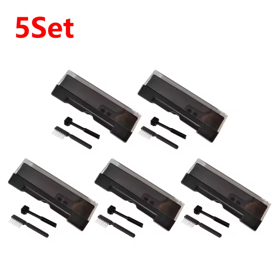 3in1 Vinyl Record Cleaning Brush Set Stylus Velvet Anti-static Cleaner Tool Lot