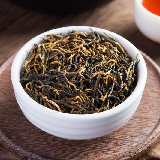 Premium Wuyi Jin Jun Mei Black Tea Loose Leaf Honey Fragrance Rich Aroma New Tea