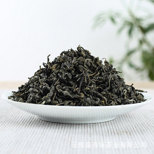 500g Yunnan Yunnan Green Early Spring Big Leaf Green Tea Back To The Cage Tea
