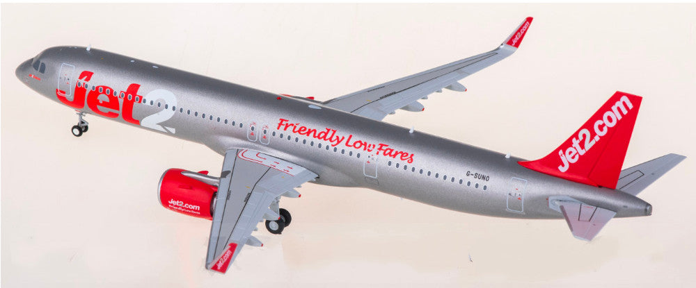 1:200 Geminijets Jet2 Airbus A321neo G-SUNO Passenger Airplane Diecast Model