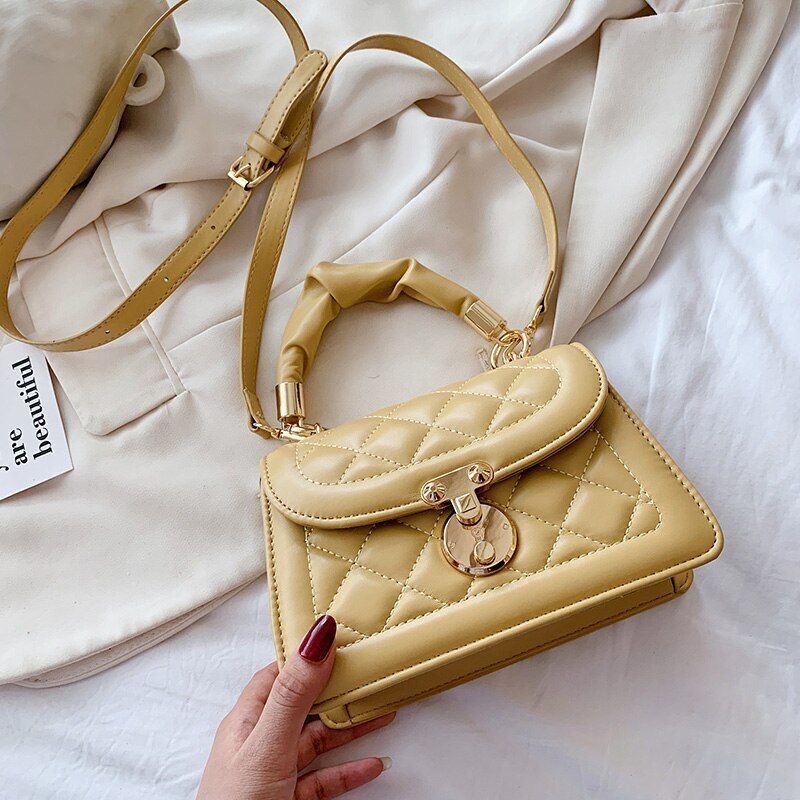 Crossbody Bag Women Small Chain Handbag Small Bag Leather Handle 14*20*8 CM 1PC