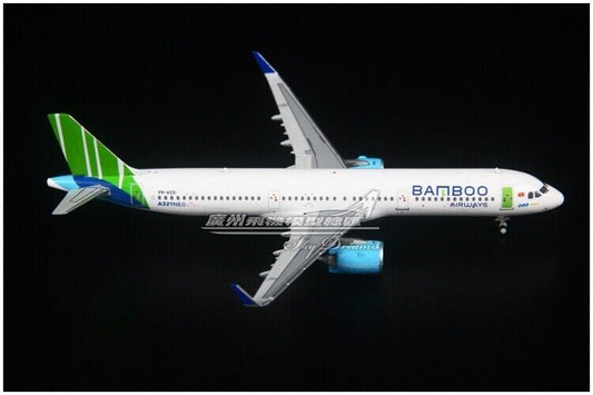 1:400 JC Wings BAMBOO AIRWAYS AIRBUS A321neo Passenger Airplane Diecast Model