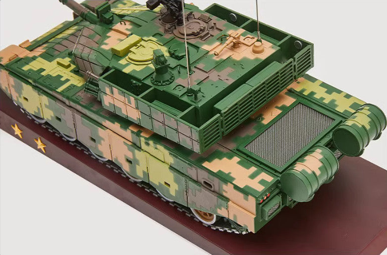 1:24 43CM China ZTZ-99 Main Battle Tanks Diecast Military Armor Model