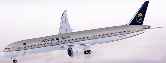 1:200 34CM Hogan Saudia BOEING 787-10 Passenger Plane ABS Plastic Aircraft Model