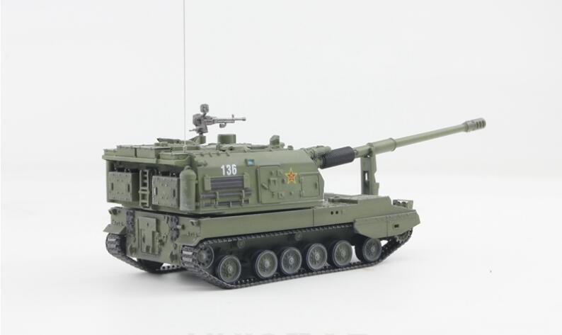 UNISTAR China self-propelled artillery PLZ05 05 Howitzer 1/72 MODEL TANK
