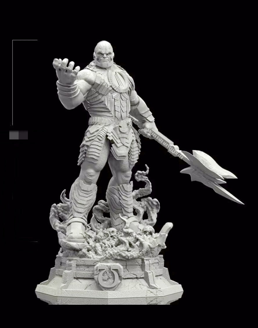 1/18 resin figure model Fantasy Warrior Darkseid 3D Printing Unassembled