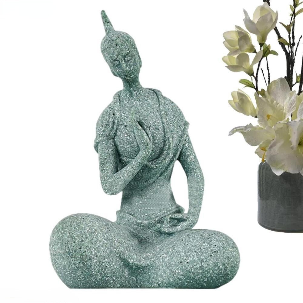 New Zen Desktop Buddha Statue Decorations Sculpture Originality Home Design
