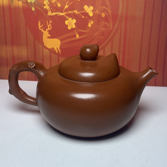 Vintage Chinese Yixing Purple Clay Teapot Zisha Ceremony Exquisite Teaware Rare