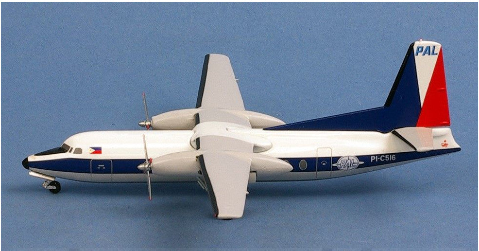 1:200 AeroClassics Philippine Fokker F-27 Passenger Airplane Diecast Model