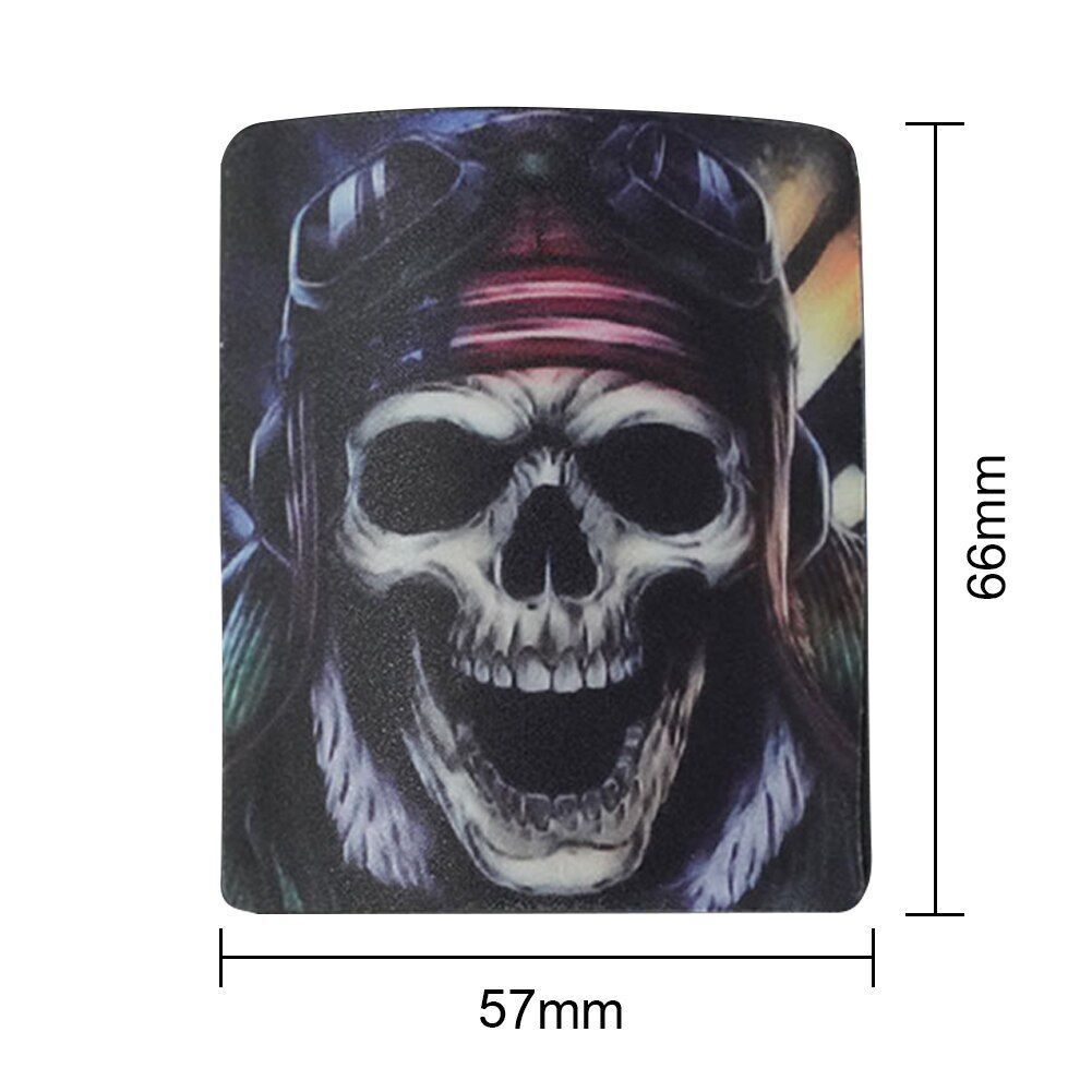 1PC Scooter Skateboard License Plate Mudguard Reflective Sticker Tape Accessory