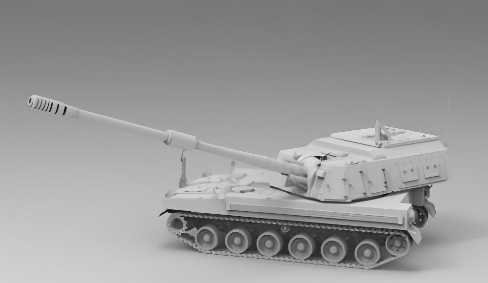 3D Printing 1/72 South Korean K9A2 artillery tank Unpainted
