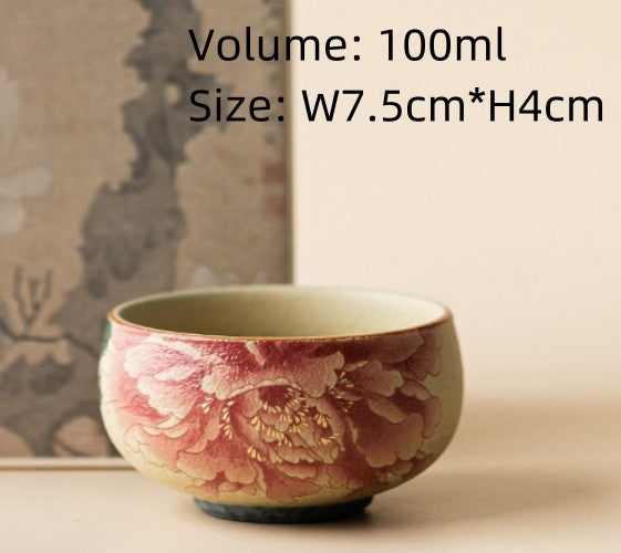 One Cup Ceramic Chinese Kungfu Tea Cup Antique Style Master Cup Of Tea On Sales
