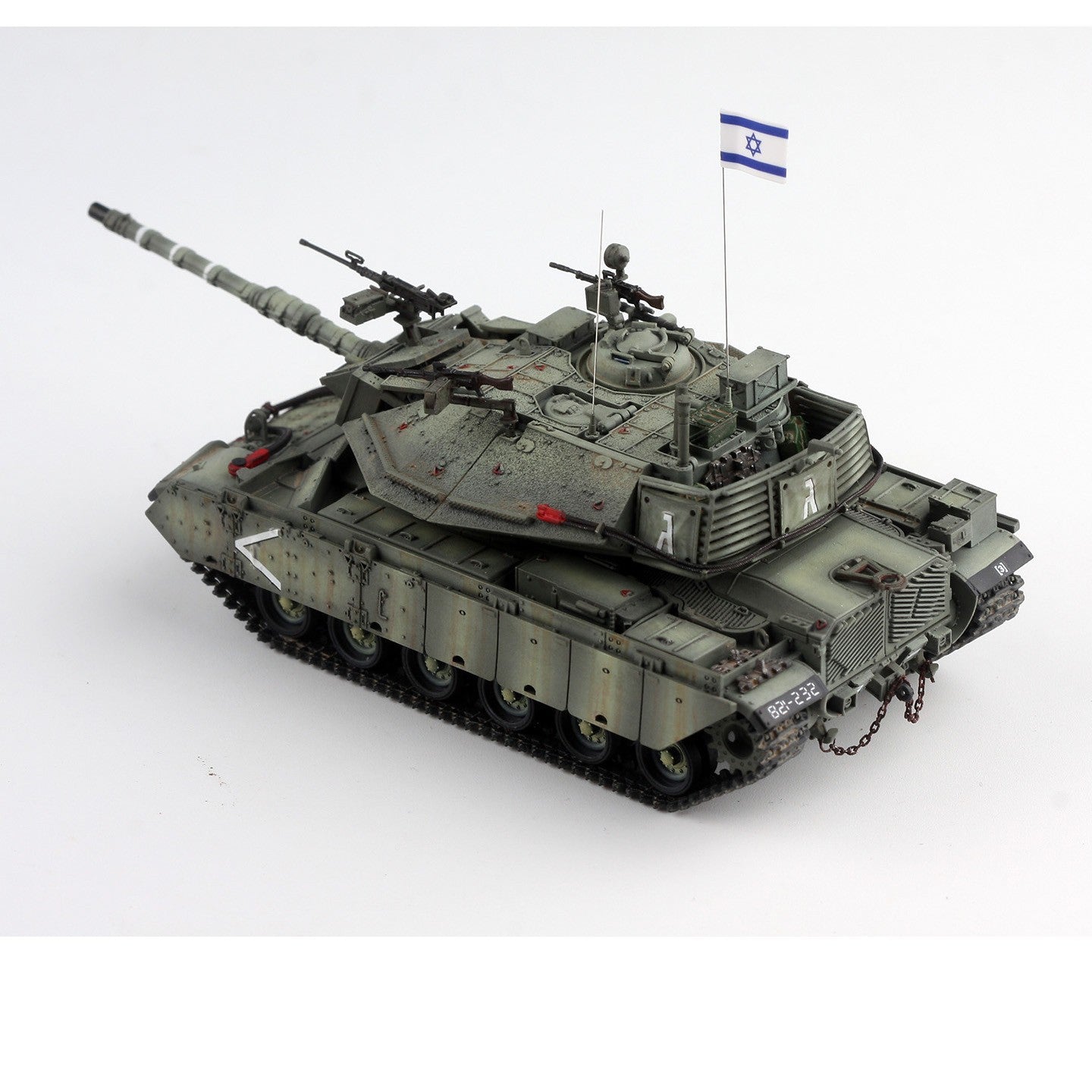 88MODEL NEW 1/72 Israel Magach 6B Main battle tank GAL BATASH Finished Model