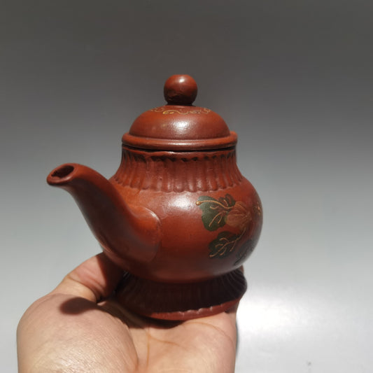 Collection Chinese Vintage Yixing Zisha Clay Exquisite Zisha Teapot Tea Set
