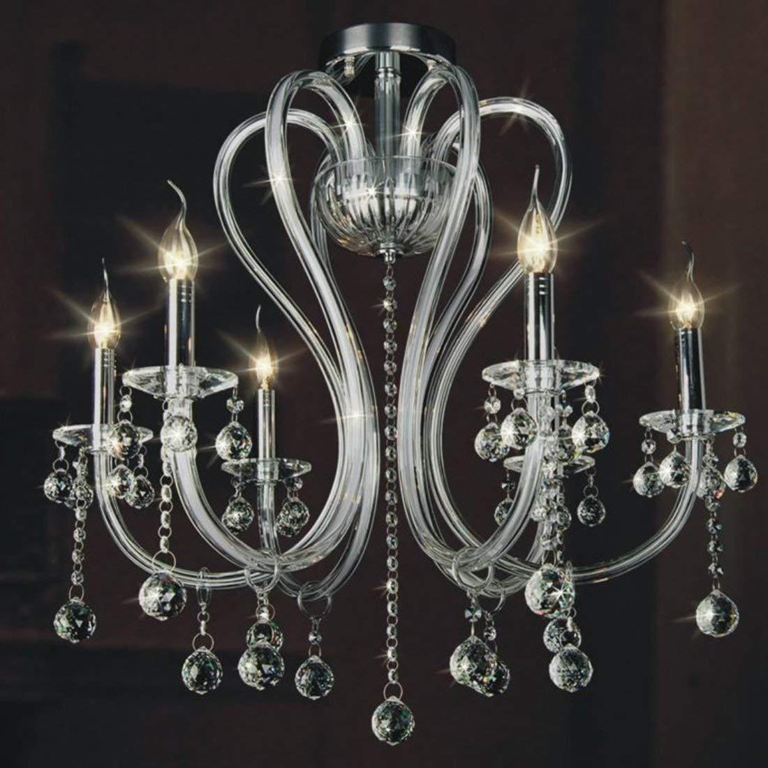 10 Clear Crystal Ball Pendant Chandelier Prisms Hanging Drops Light Replacement