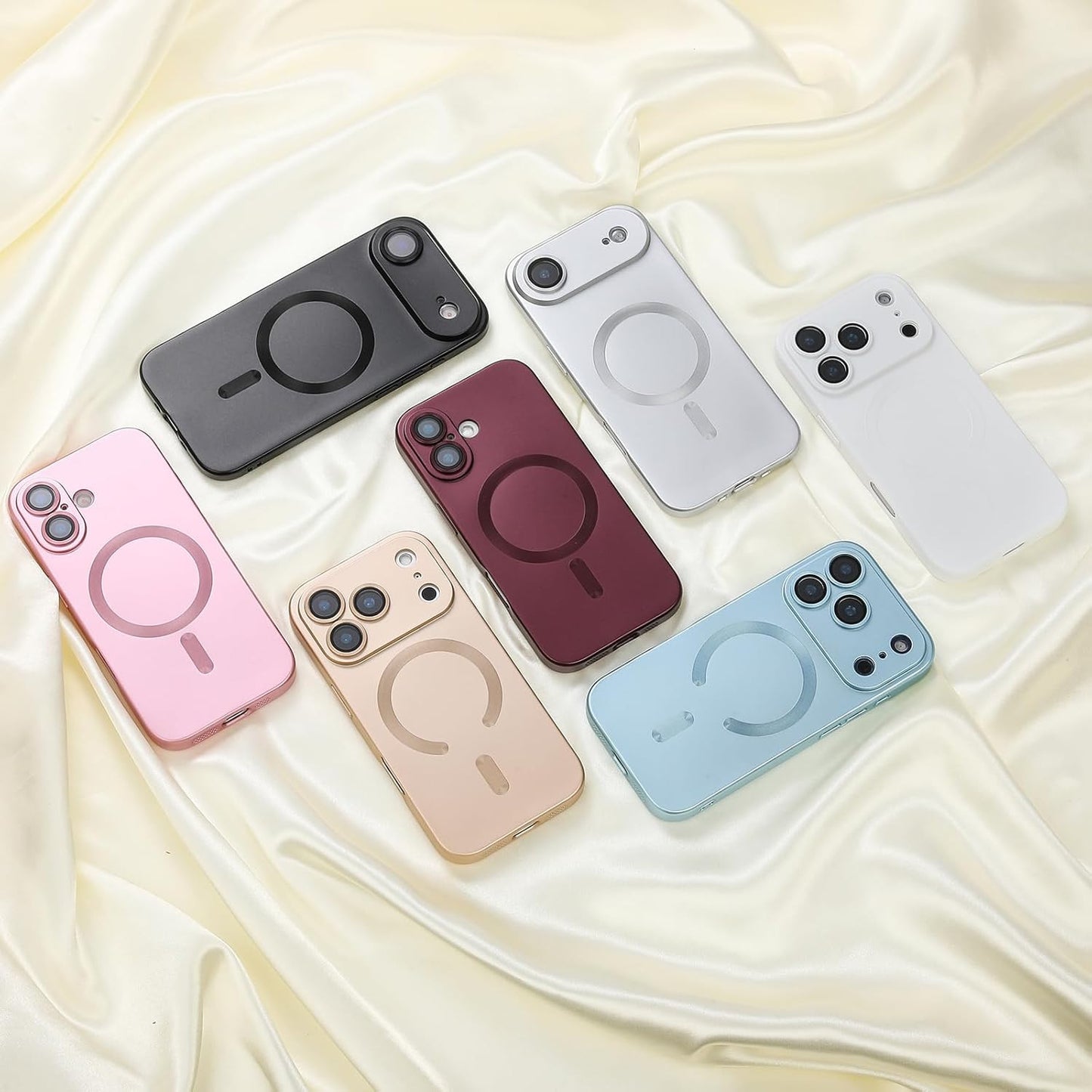 Magnetic for Iphone 17 Pro Max Case,Comes with Camera Lens Protector,Compatible