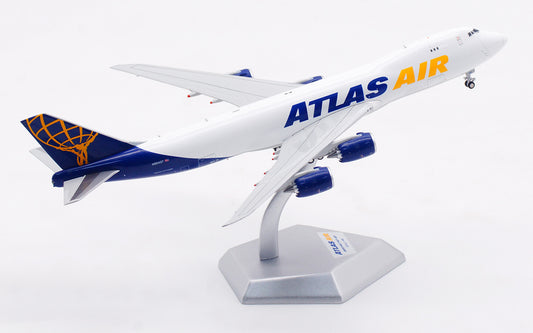 1:400 HX Models ATLAS AIR BOEING 747-8 Plane Airplane Diecast Aircraft Model