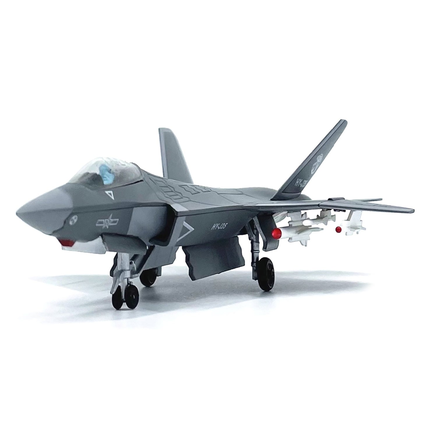 17.4cm 1/100 China Air Force J-35 Fighter Alloy Model Restore Original Airplane