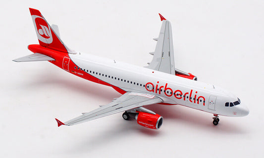 JC Wings Air Berlin Last Flight Airbus A320 D-ABNW 1:200 plane Pre-builded Model