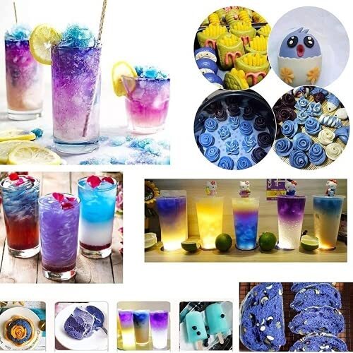 Naturally Produced Blue Butterfly Pea Flowers Tea 500g Premium Dried Flowers!