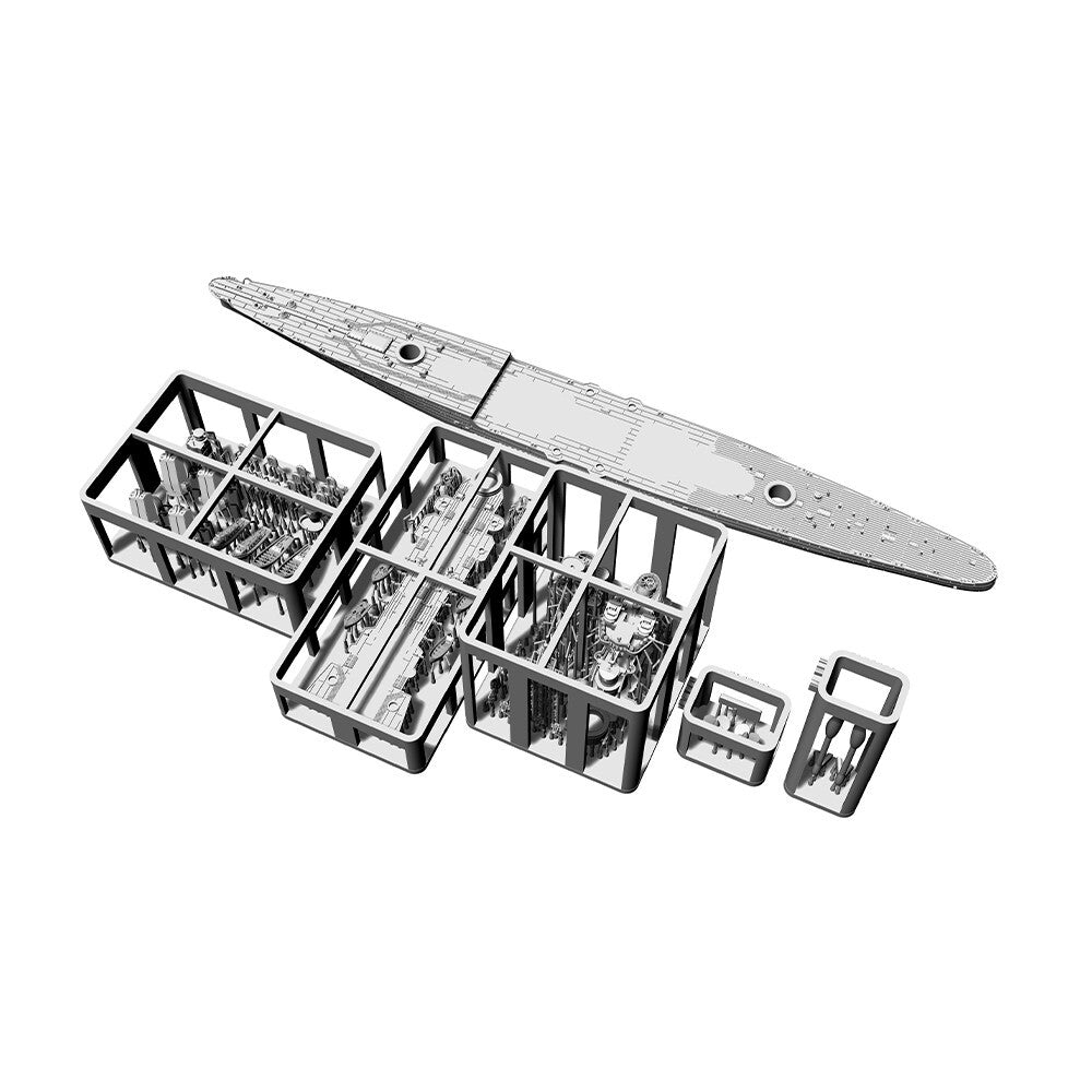SSMODEL SSC1250543 1/1250 Military Model Kit Italy Zara-class Heavy Cruiser Pola