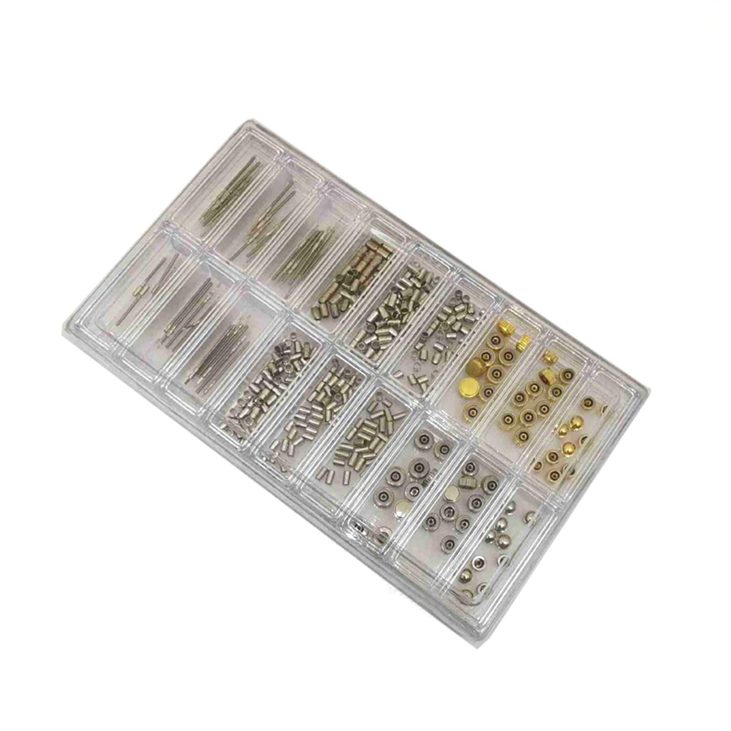 3-5mm Assorted Watch Crown Head + Winding Stem+Tube for 2035 2836 8200 7009 8205