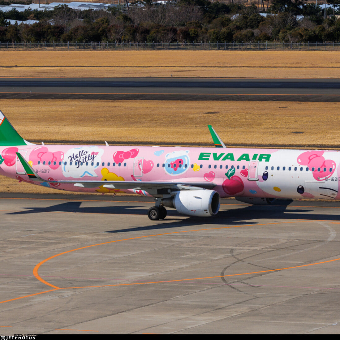1:400 NGmodels EVA Air Airbus A321 Passenger Airplane Diecast Plane Model