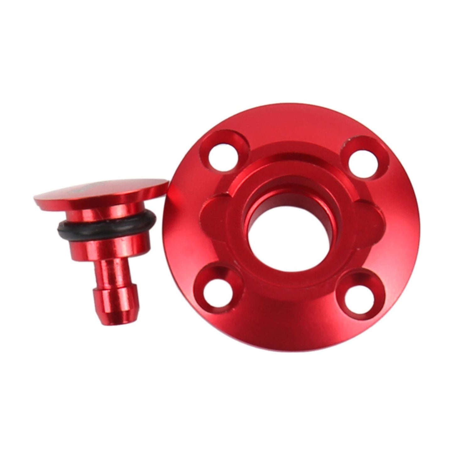Oil Tank Plug Dot Cap For RC Airplane Model Parts Alloy Round Fuel Filler ss