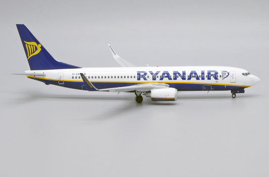 1:200 JC Wings Ryanair Boeing 737-800 Passenger Airplane Diecast Model