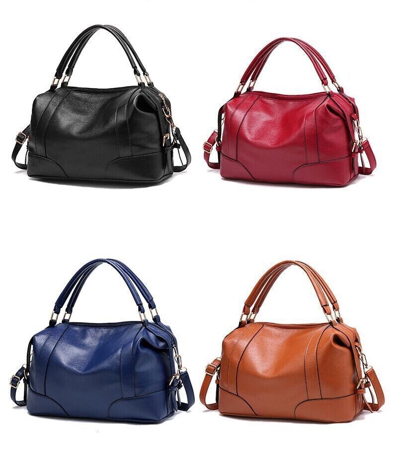 Women New Fashion Genuine Leather Crossbody Bags Messenger Tote Shoulder Handbag