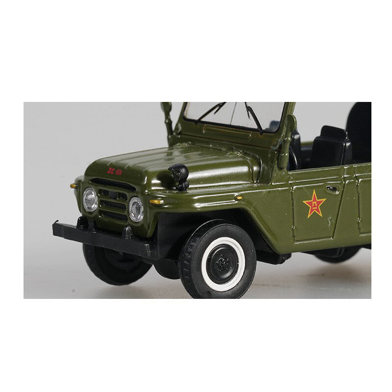 1/64 Beijing 212 Vehicle Model Movable Military Car Vehicle Model Collection b